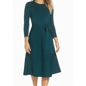 Eliza J Fit & Flare Sweater Dress